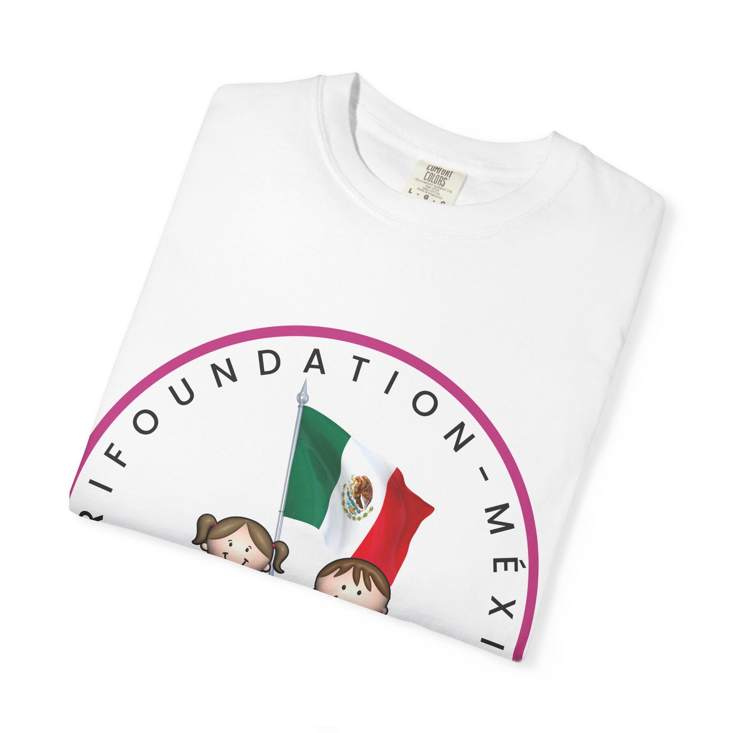 Charity Kids Mexico T-Shirt — Fundación Maya Logo Tee