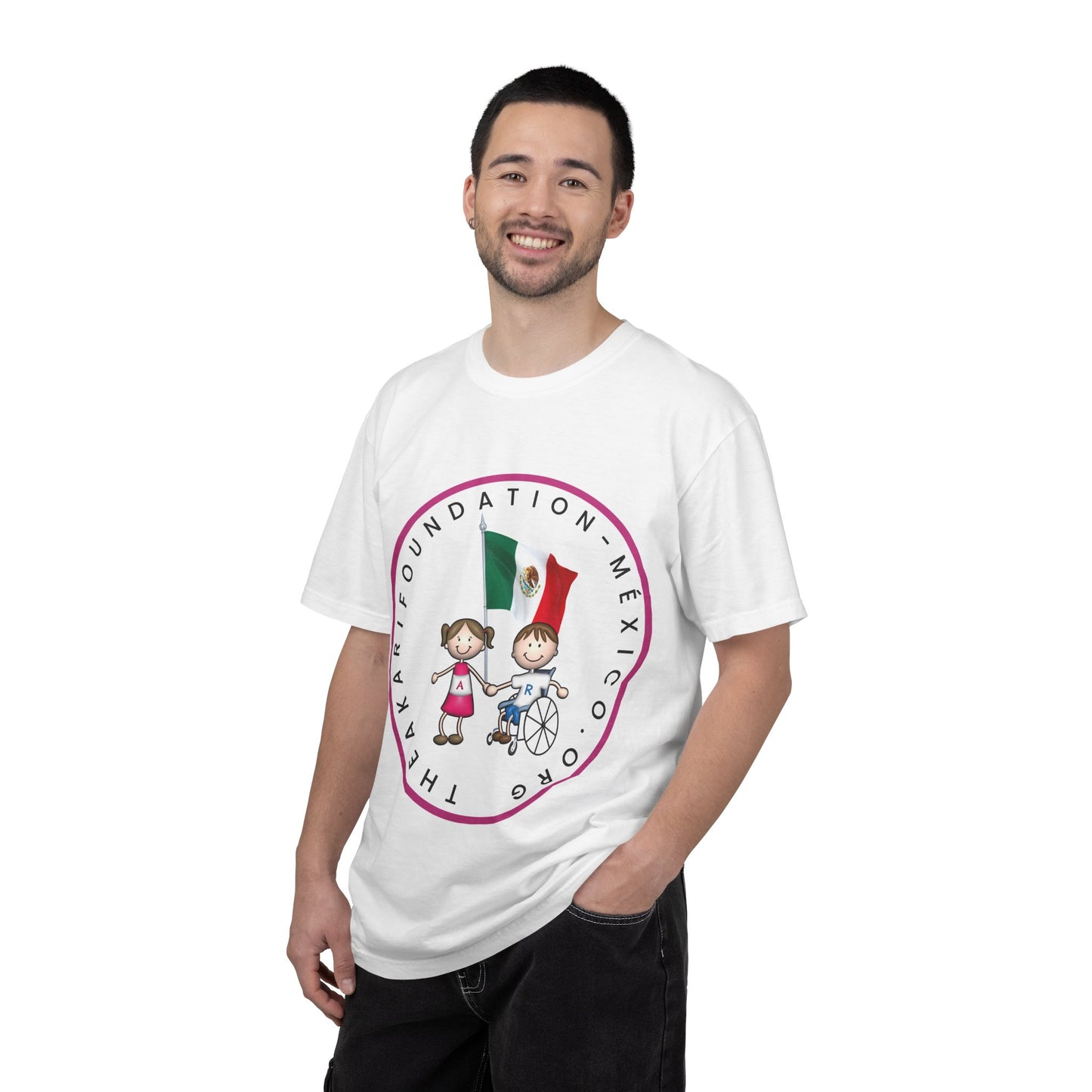 Charity Kids Mexico T-Shirt — Fundación Maya Logo Tee