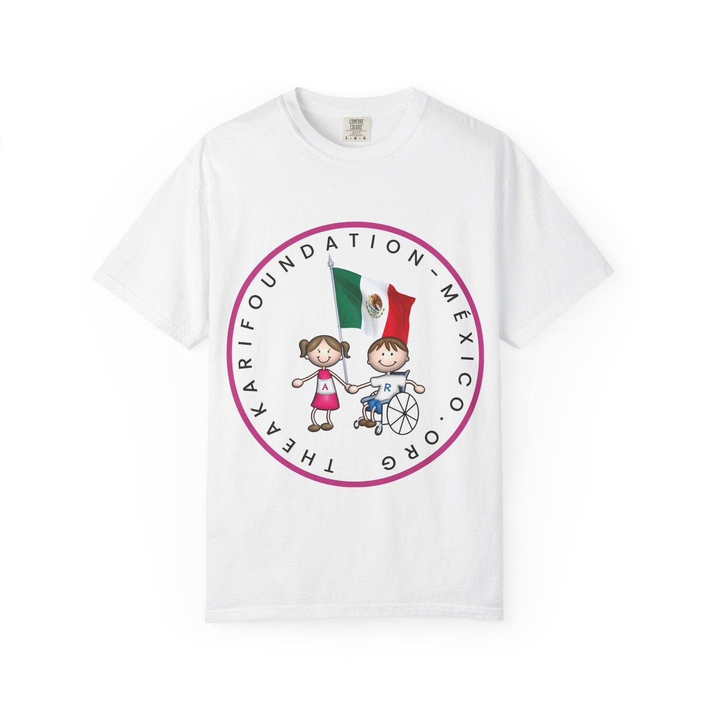 Charity Kids Mexico T-Shirt — Fundación Maya Logo Tee